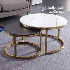  6 طربيزات وسط وسيرفس مساعد