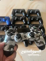  7 ايادي اصلية  ps4 بسعر حرققققق بحالة الجديد عالفحص عالفحصصص  Controller ps4 like new
