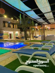  1 للحجز والاستفسار...أجمل الشاليهات بارقى المناطق... البحر الميت ..منطقة الروضه