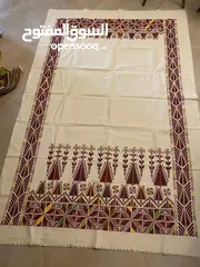  1 مراية تطريز مع اطار خشب