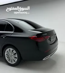  13 مرسيدس C200 2023 عداد قليل جدا 16000KM بانوراما وارد غرغور تحت الضمان