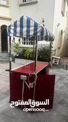 6 عرض ذهبي مكينه أيسكريم الكوري مع كرفان صغير بسعر مميز وقابل للتفاوض