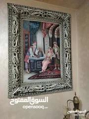  2 لوحة فنية قديمة السعر قابل للخصم اشي بسيط