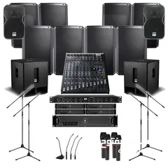  1 انظمة صوت وامبليفايرات للمساجد والصالات والمدارس Public Address System