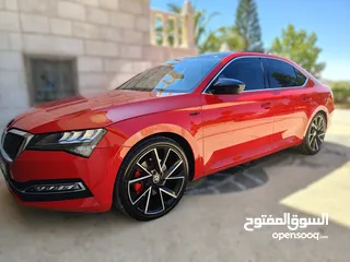  8 الفخامة سكودا سوبيرب 2016 ماطور 2000 ديزل 190 حصان L&K تسيير 2020 ما بعد الفل اضافات بالصلاة عالنبي