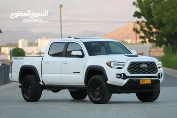  1 تويوتا تاكوما 2021 TRD ( off road ) فل مواصفات نظيف جدا