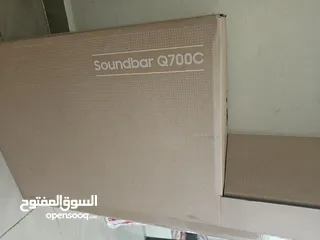  10 ساوند بار سامسونج Q700C ، اعلى فئه ، جديد بالكرتونه
