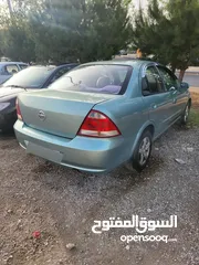  7 نيسان صني اتوماتيك اصلي خصوصي 2008 لون زيتوني مميز