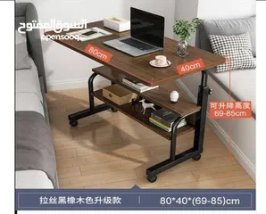  2 طاولة مكتب فخمة ، تصميم عصري وأنيق