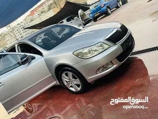  4 سكودا برايفت سعررر حرررررق 2012 الخليل
