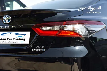  9 تويوتا كامري هايبرد Toyota Camry GLE Hybrid 2022