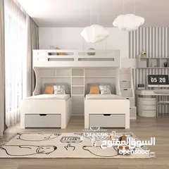  3 تخت طابقين بثلاث اسره