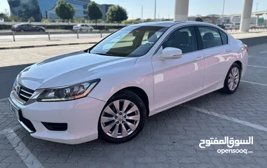  3 Honda Accord  2014  GCC  White  KM 264,000  Full option  Single owner