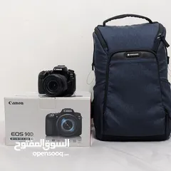  1 Canon EOS 90D with 18-135mm USM Lens