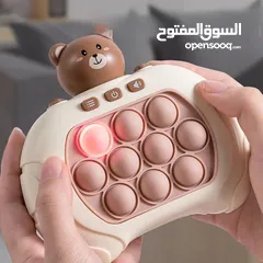  2 لعبة بوبيت  pop it ضوء وصوت كميه محدوده 5 قطع فقط