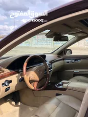  6 مرسيدس S550 موديل 2011 للبيع او مراوس