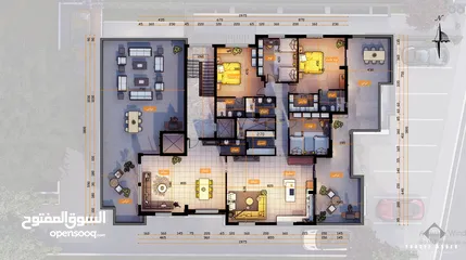  10 شقة سكنية مشطبة في مشروع قيد الانشاء بالقرب من برج فلسطين