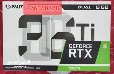  6 كروت شاشة RTX شبه جديدة