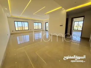  2 شقة دوبلكس طابق اول مع روف للبيع في الدمينة بمساحة بناء 340م