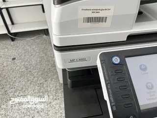  2 ماكينة تصوير ريكو يابانية mp c3003 مجددة بحالة ممتازة