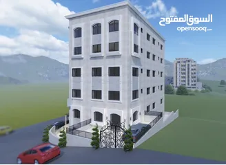  2 عماره مميزه قيد الإنشاء في أجمل مناطق نابلس العامريه