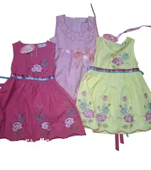 7 Wholesale supplies of cotton frocks. About 7 to 8 dozens available.