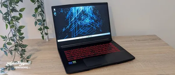  2 MSI GF63 Thin Laptop - Core i7 12th Gen, RTX 3050, 16GB RAM