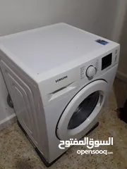  1 غسالة سامسونج مستعملة بحالة الوكالة 7ونص كيلو