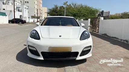  12 Porche Panamera white color 2012 in immaculate condition for immediate Sale.