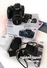  1 كاميرا كانون 2000d للبيع
