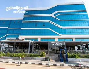  8 مكتب للبيع علي شارع التسعين الشمالي Office For Sale in Trivium complex