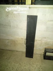  8 طقم كورنر 3 كراسي حرف u  ديكورات روفوف 6 قطع لون اسود