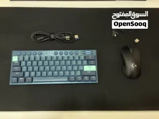  1 للبيع ماوس لوجيتيك g703 وكيبورد ريدراغون وماوس باد ديفو