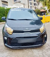  8 ابتداءا من دفعه اولى 1200 تملك كيا بيكانتو مورننج موديل 2020 لون اسود فحص كامل للبيع كاش او اقساط