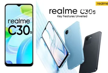  3 REALME C30 S ( 64 GB ) / 4 RAM NEW /// ريلمي سي 30 ذاكره 64 رام 4