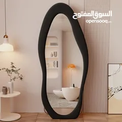  9 مرايا ترند عالمياً... تصميم موجي ومنحوت فخم يخلي أي زاوية تصير قطعة فن جاهزة للتصوير