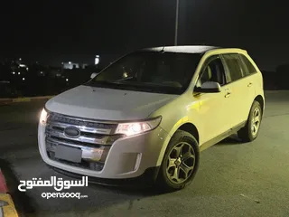  2 فورد ايدج 2011 مقاعد جلديه تحكم ستيرنج