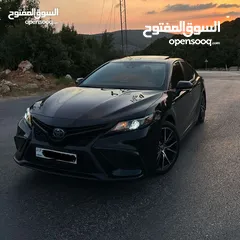  1 كامري 2021 اعلى صنف (SE) Sport بلاك اديشن فحص كامل( كلين )وارد كندا من الزيرو