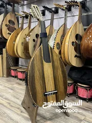  1 عود الكترك شامي احترافي لون بني مع كامل اغراض الاصليه بافضل سعر مفاتيح جيتار