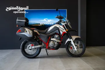  2 SHARMAX GL 400 WITH WARRANTY (touring bike, دراجة تجوال)