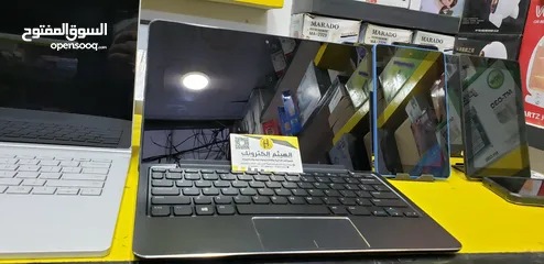  1 تابلت DELL نظام ويندوز 10برو 256GB رام 8GB  شاشة لمس مع الكيبورد وشاحن وكاله