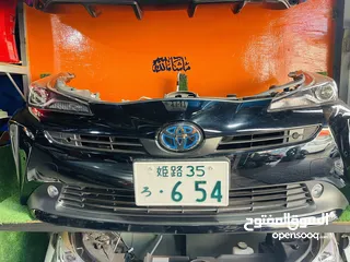  12 يتوفر قطع جميع القطع الواجهة اماميه تويوتا  بريوس 2019-2022  Toyota   prius 2019-2022