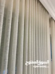  19 تفصيل وتركيب ستائر لنن تركية بموديلات جديدة  وجميع انواع الستائر (زيبرا رول عامودي و معدنية)