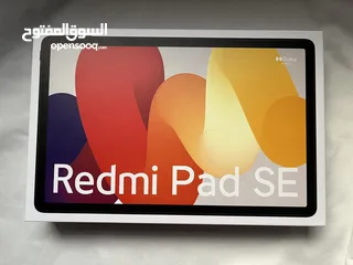  8 تابلت Redmi pad SE    256 GB 8000mAh(typ) large battery  Stylish metal unibody design