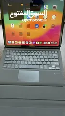  3 iPad Pro 2022 (6th Gen) 12.9 inch Silver 256GB WiFi with Apple Pencil anx Keyboard And Cover