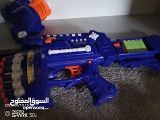  10 مسدس كهربائي للبيع للاطفال لون ازرق للاطفال لجميع الاعمار سهل الاستخدام