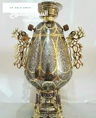  12 سماور الفحم النحاسية الفاخرة