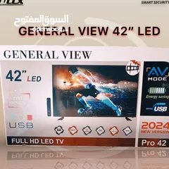  1 شاشة  SMART 42 ” LED  ‏‎‏GENERAL VIEW