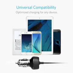  8 شاحن السيارة ANKER PowerDrive 2 Elitewith Lightning Connector