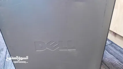  4 كمبيوتر نوع dell  4GB RAM Core i2المعالج 128 ssd  260GB مع شاشة وكيبورد وماوس